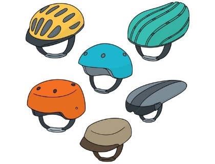 Different types of Bicycle helmet