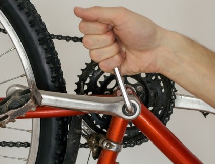 Securing the Bicycle Pedal