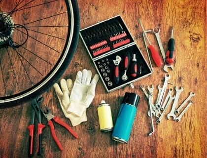 bicycle tool kit, bicycle tools, tools